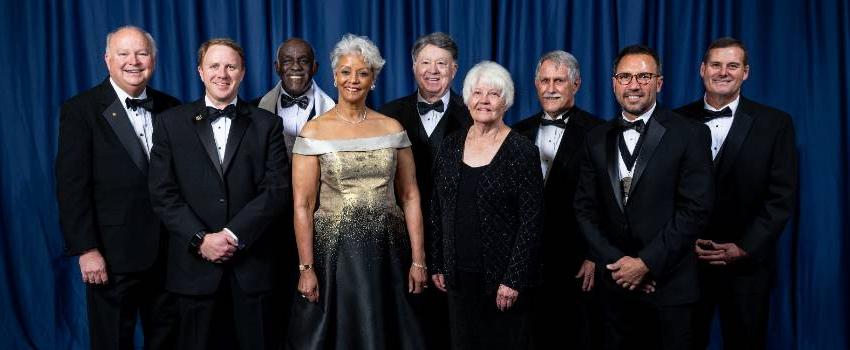 2023 Distinguished Alumni Award Recipients group photo. 